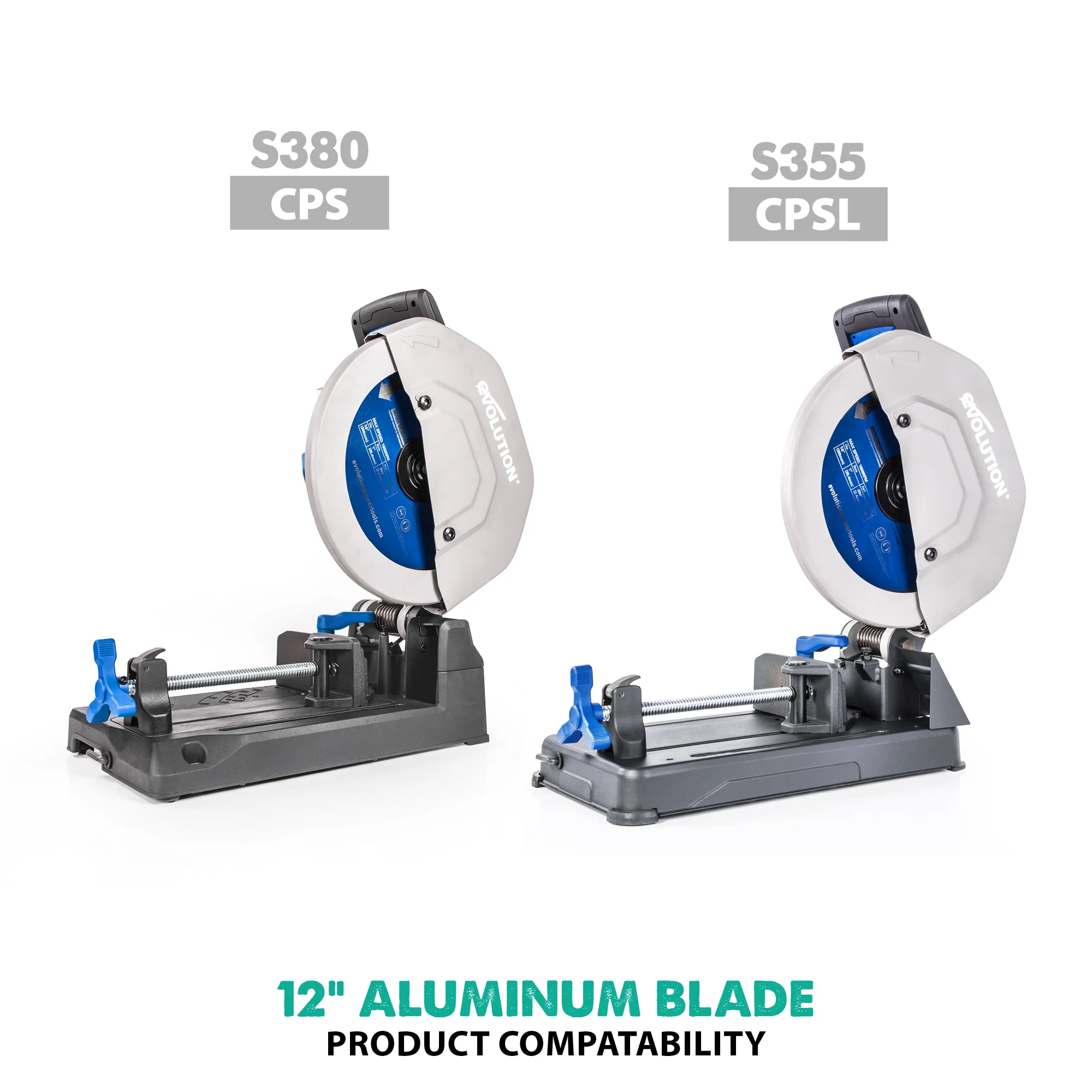 Evolution 12BLADEAL | 12 in. | 80T | 1 in. Arbor | Aluminum and Non-Ferrous Metal TCT Blade - Image 3