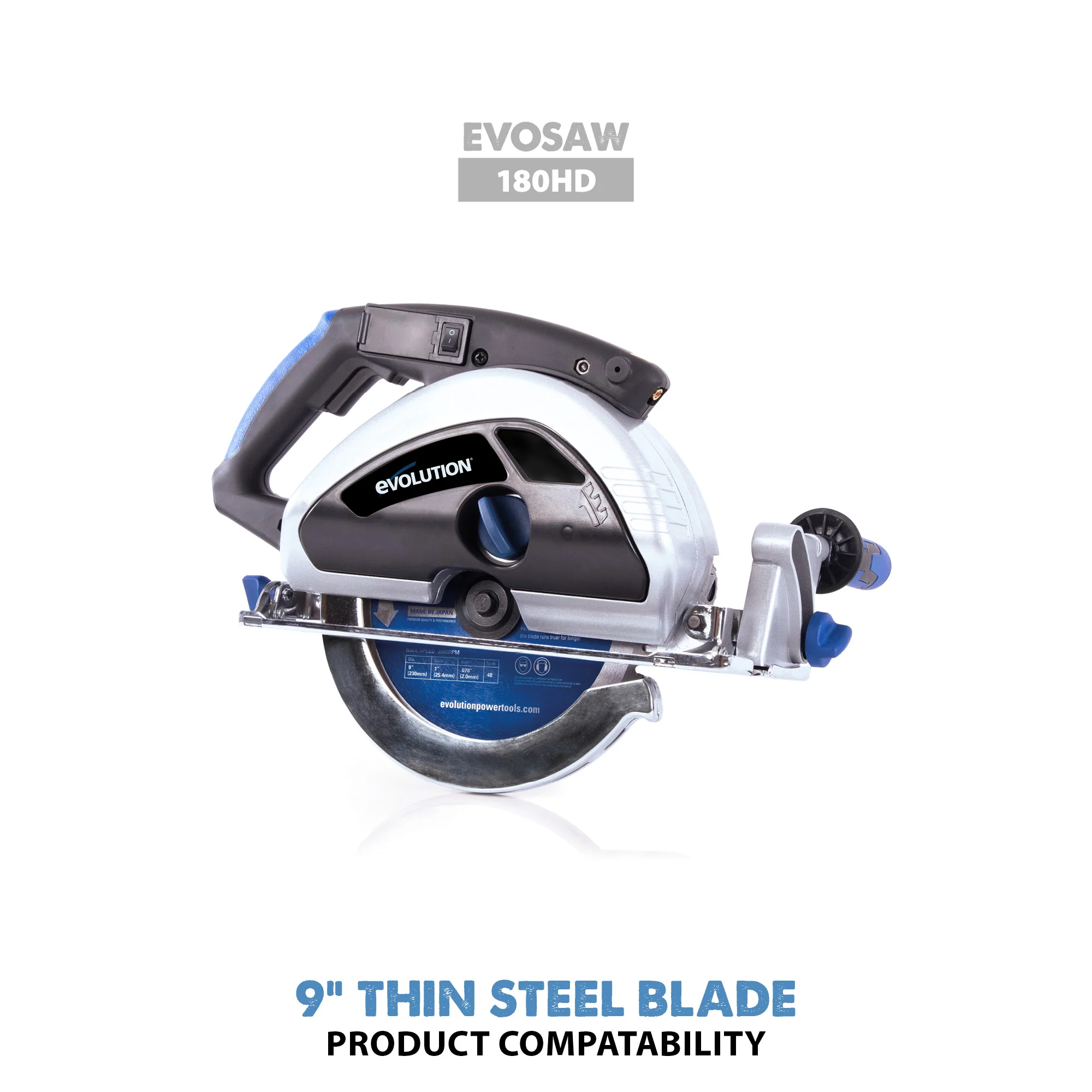 Evolution 230BLADETS | 9 in. | 68T | 1 in. Arbor | Thin Steel and Ferrous Metal TCT Blade - Image 3