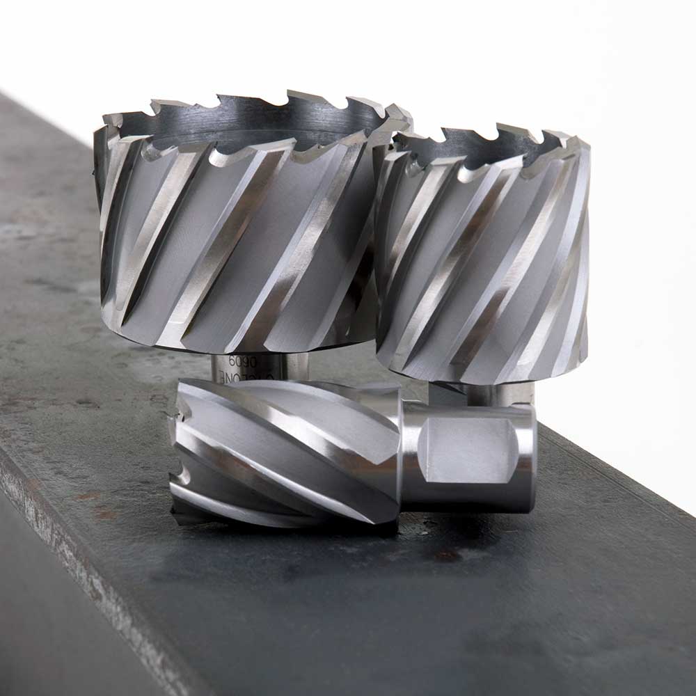 Evolution CC112 - 1-1/8 in. Width x 1 in. Depth Annular HSS Cutter with 3/4 in. Weldon Shank and Pilot Pin included - Image 3