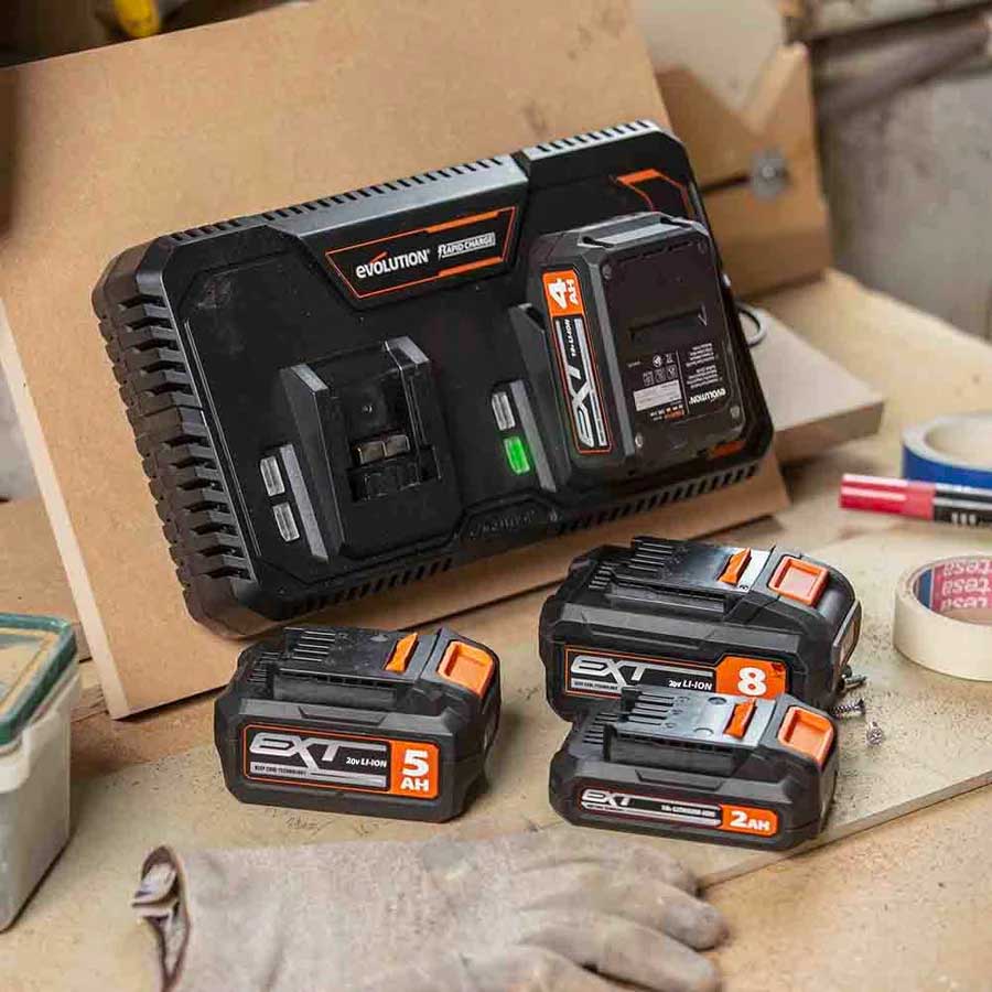 Evolution Cordless R18BAT-Li5 5Ah Li-Ion Battery 20V EXT - Image 5