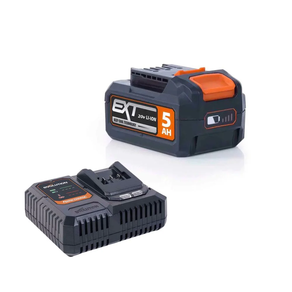 Evolution Cordless R18BAT-Li5 5Ah Li-Ion Battery 20V EXT - Image 7