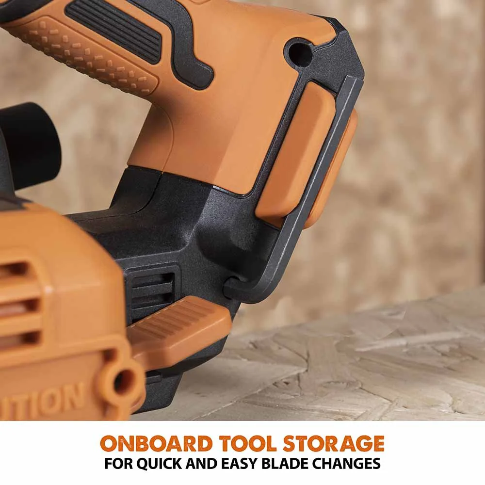 Evolution Cordless R185CCSX-Li 7-1/4 Track Compatible Circular Saw Bundle - Image 10