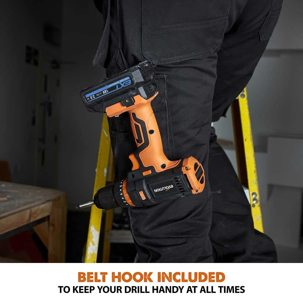 Evolution Cordless R180IDR-Li Impact Driver 20V Li-Ion EXT - Image 9