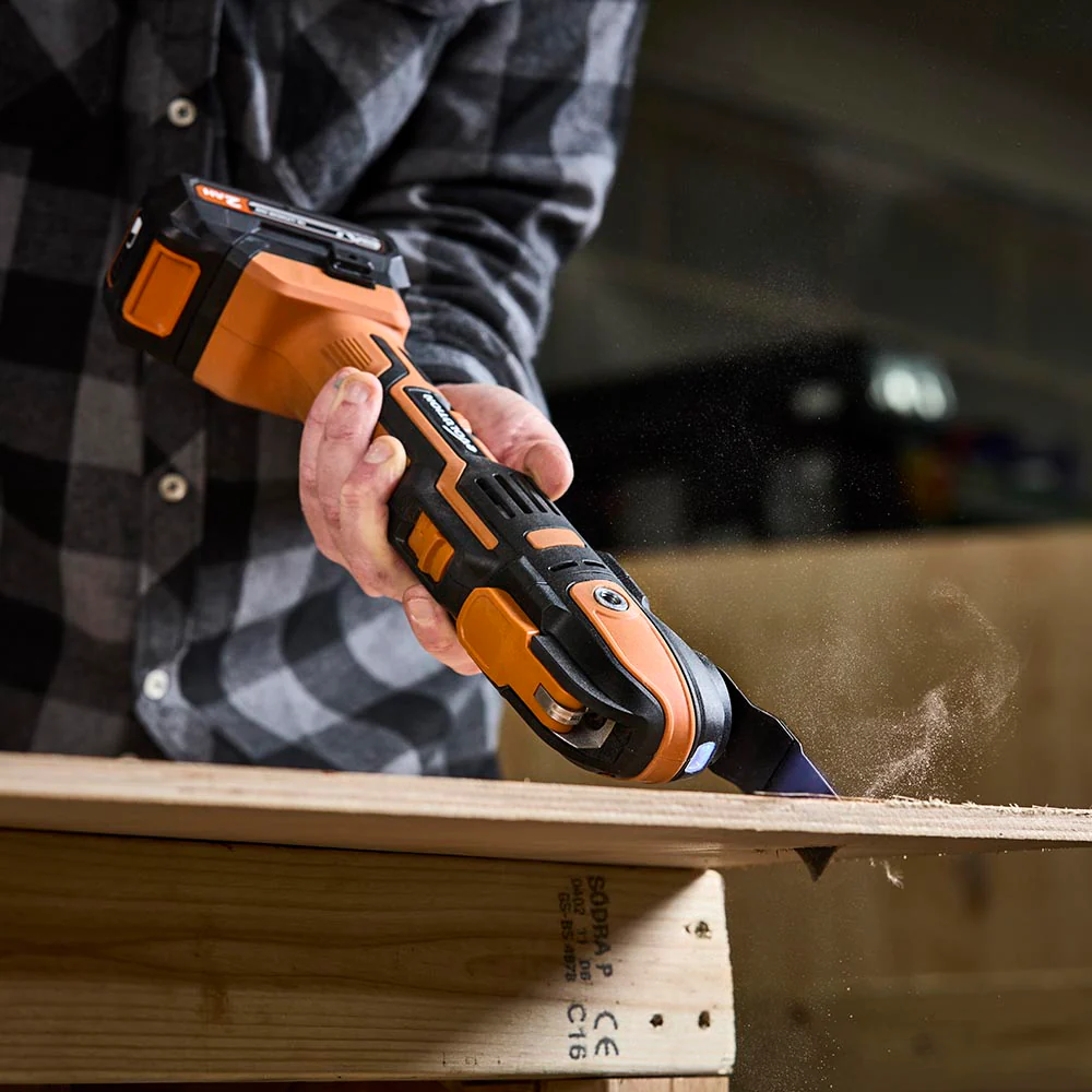 Evolution Cordless R18MLT-Li Oscillating Multi-Tool 20V Li-Ion EXT With Accessory Kit - Image 5