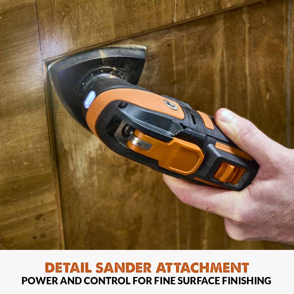 Evolution Cordless R18MLT-Li Oscillating Multi-Tool 20V Li-Ion EXT With Accessory Kit - Image 9