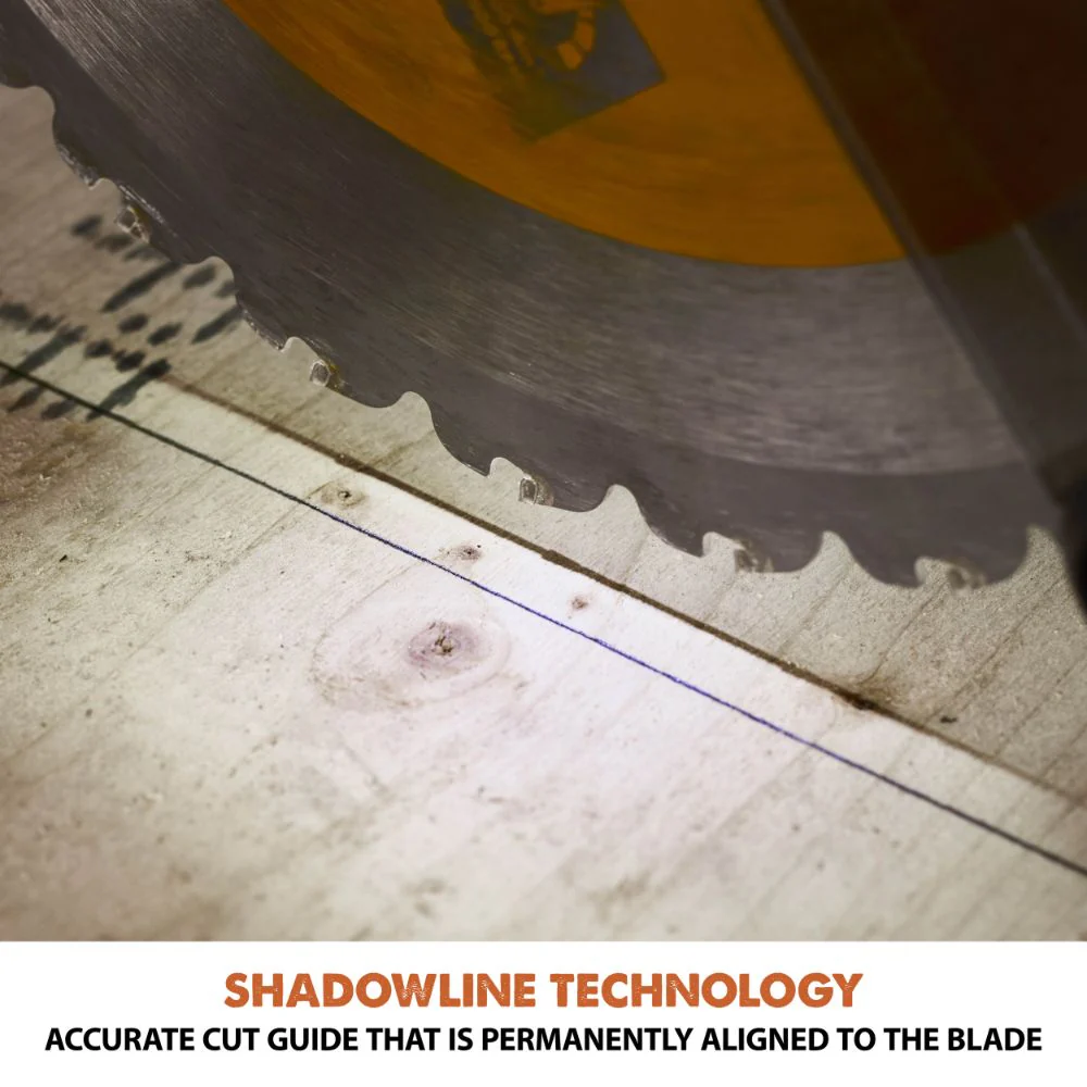 Evolution Cordless R255SMS-DB-Li: Dual Bevel Sliding Miter Saw With 10 in. Multi-Material Blade - Image 8