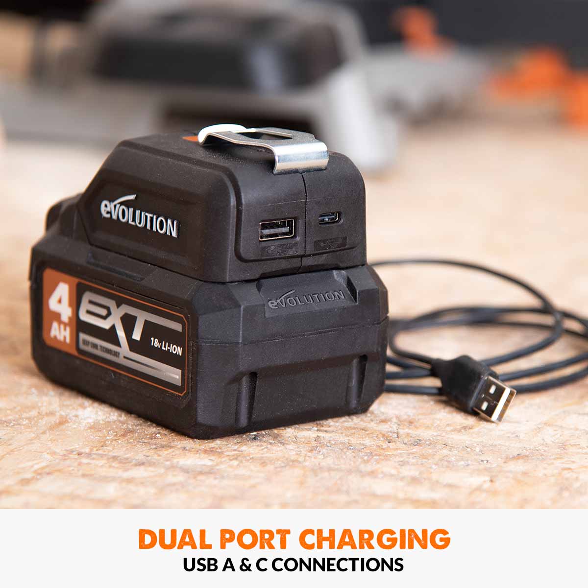 Evolution EXT Cordless USB Charger and LED Light - Image 3