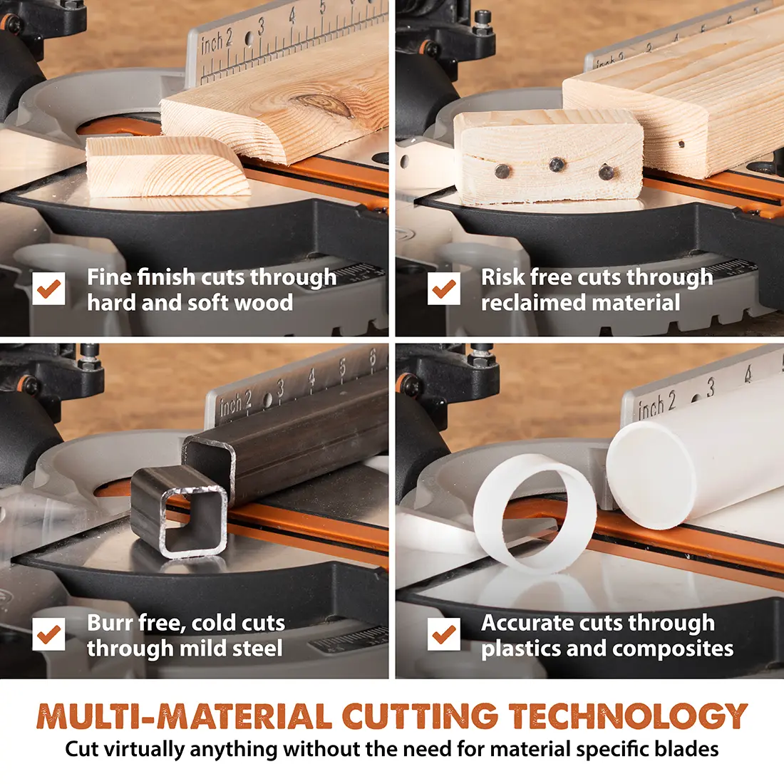 Evolution R8MTS 8-1/4” Convertible Miter Table Saw - Image 4