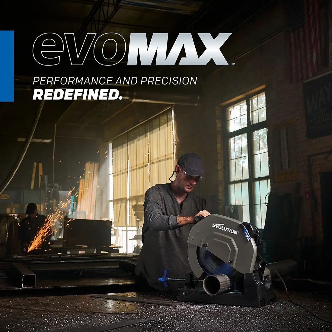 Evolution S14CPS: Metal Cutting Chop Saw With 14 in. EVOMAX14ST - Image 9