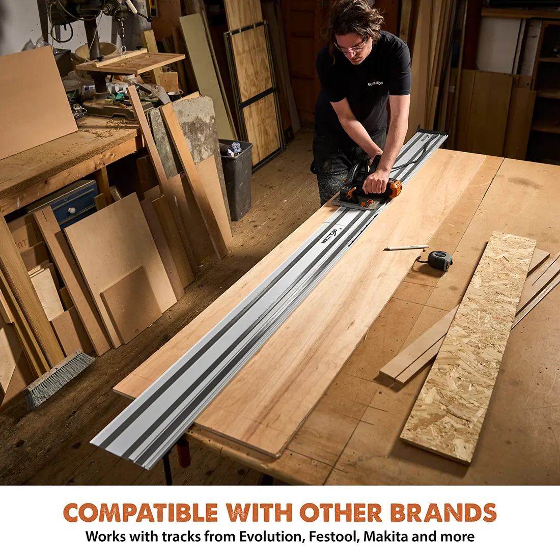 Evolution Self-Aligning Circular Saw Track Connecting Bars G2 - Image 4