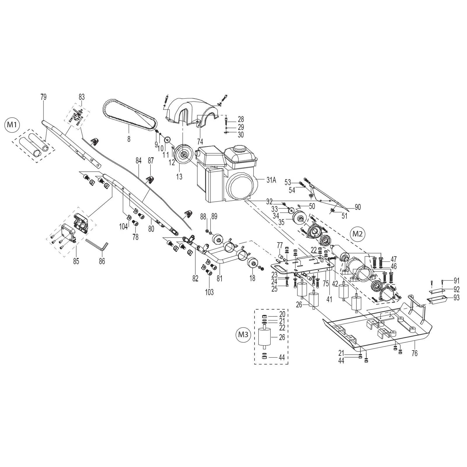 Evolution H320-P Gas Compactor Spare Parts - Image 2
