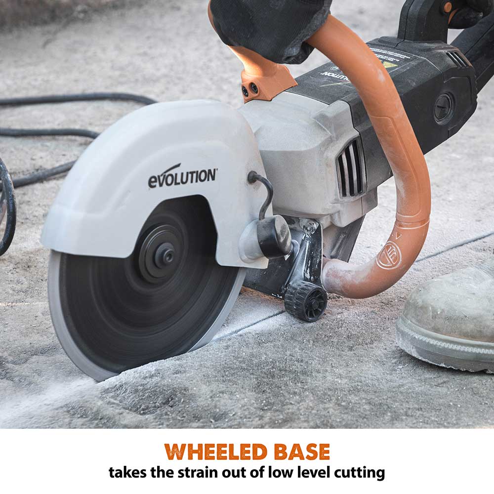 Evolution R230DCT | 9 in. | Electric Concrete Saw | Diamond Blade Included - Image 10