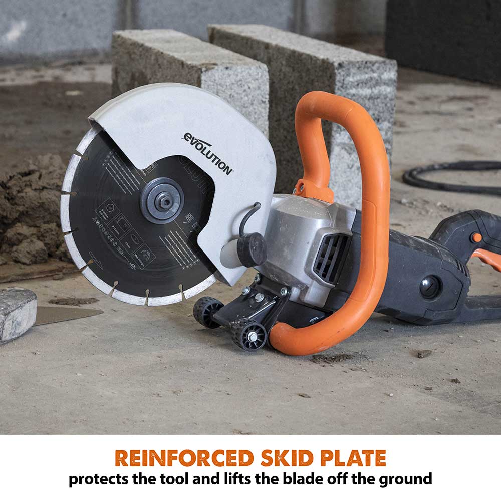 Evolution R230DCT | 9 in. | Electric Concrete Saw | Diamond Blade Included - Image 9