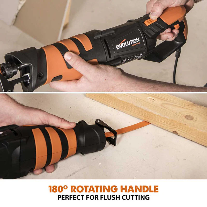 Evolution R230RCP - Reciprocating Saw with 4 Blades - Image 6