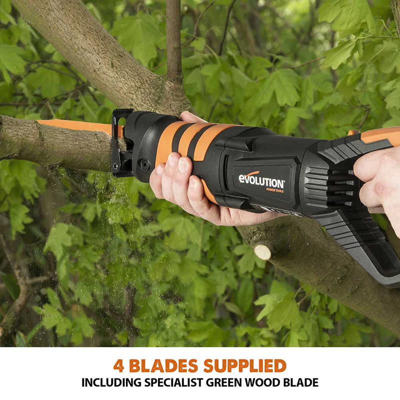 Evolution R230RCP - Reciprocating Saw with 4 Blades - Image 9