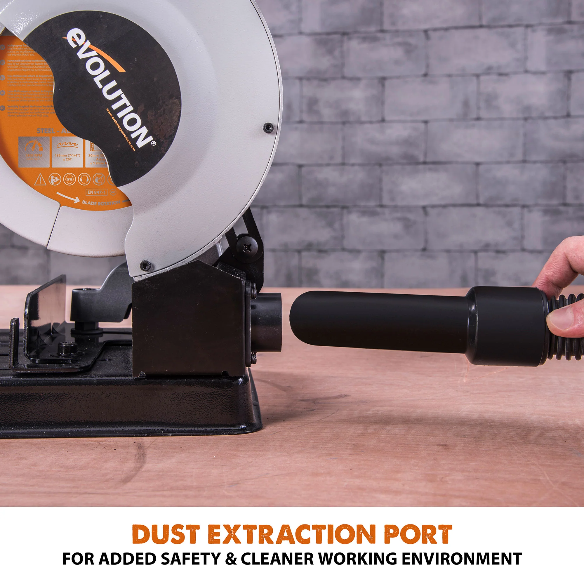 Evolution RAGE4: Multi-Material Cutting Chop Saw With 7-1/4 in. Blade - Image 10