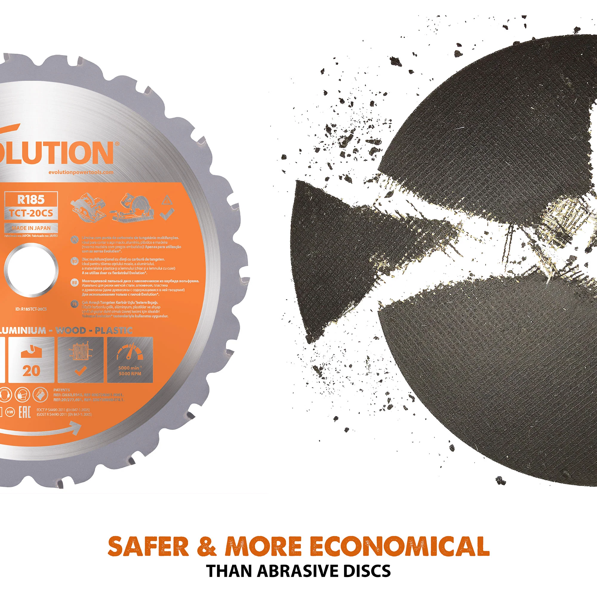 Evolution RAGE4: Multi-Material Cutting Chop Saw With 7-1/4 in. Blade - Image 11