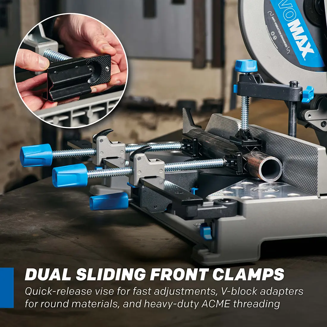 Evolution S14MCS: Metal Cutting Mitering Chop Saw With 14 in. EVOMAX14ST  Blade | Heavy Duty - Image 10
