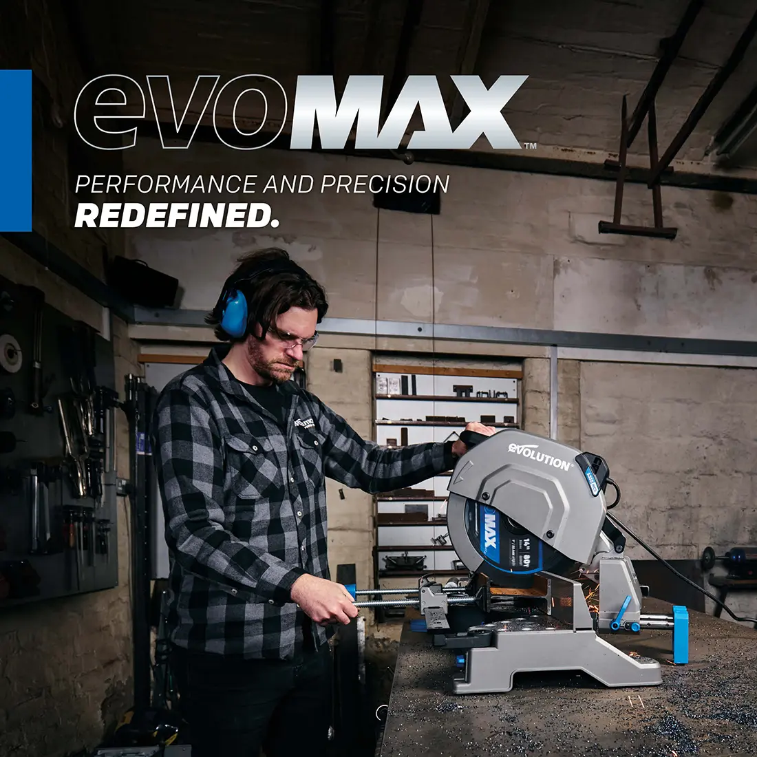 Evolution S14MCS: Metal Cutting Mitering Chop Saw With 14 in. EVOMAX14ST  Blade | Heavy Duty - Image 16